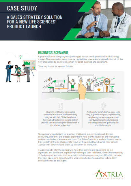 Download case study new product launch for pharma