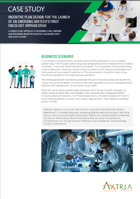 Incentive Plan Design For Biotech’s First Oncology Orphan Drug
