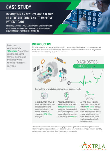 Download Case Study - Enabling Accurate and Early Diagnosis and Treatment of Patients