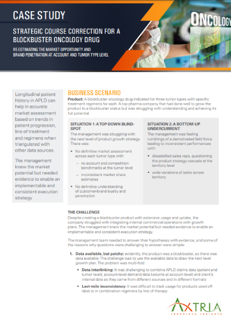 Download Case Study Blockbuster Oncology Drug
