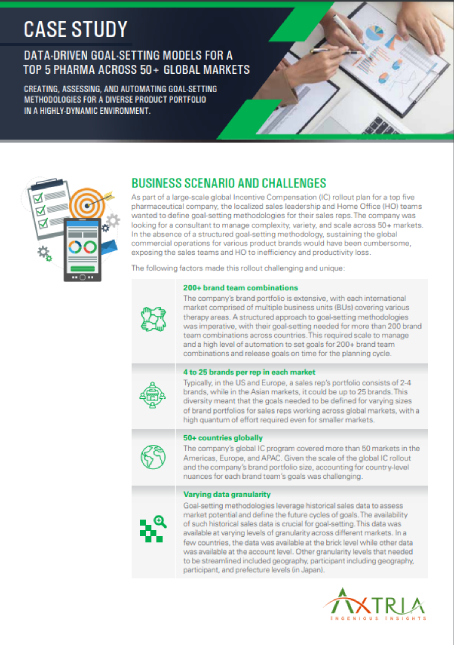 Download Case Study Data-Driven Goal-Setting Models For A Top 5 Pharma
