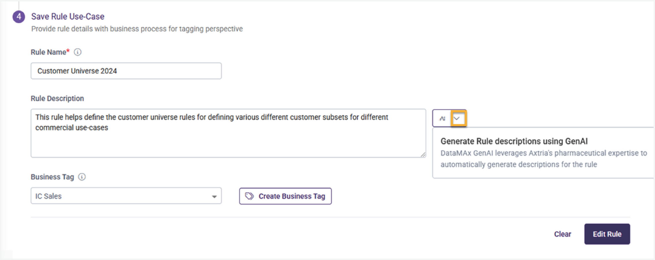 BRMS-Rule-Description