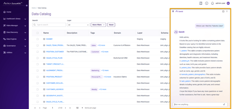 Fig.10 - Expanded Metadata Scope for Data Catalog Chatbot
