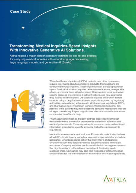 Transforming Medical Inquiries-Based Insights Cover Image