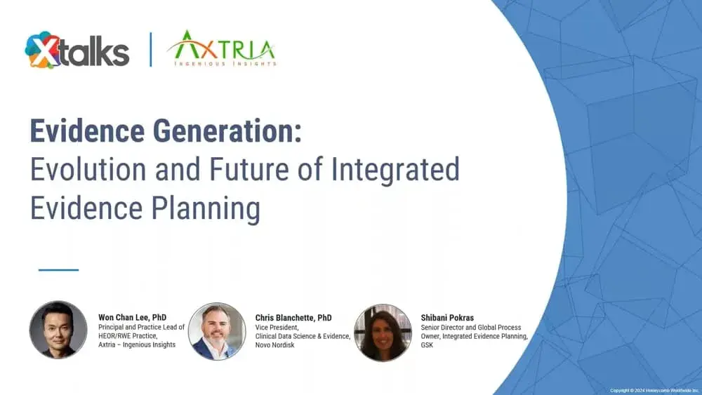 Evidence Generation: Evolution and Future of Integrated Evidence Planning